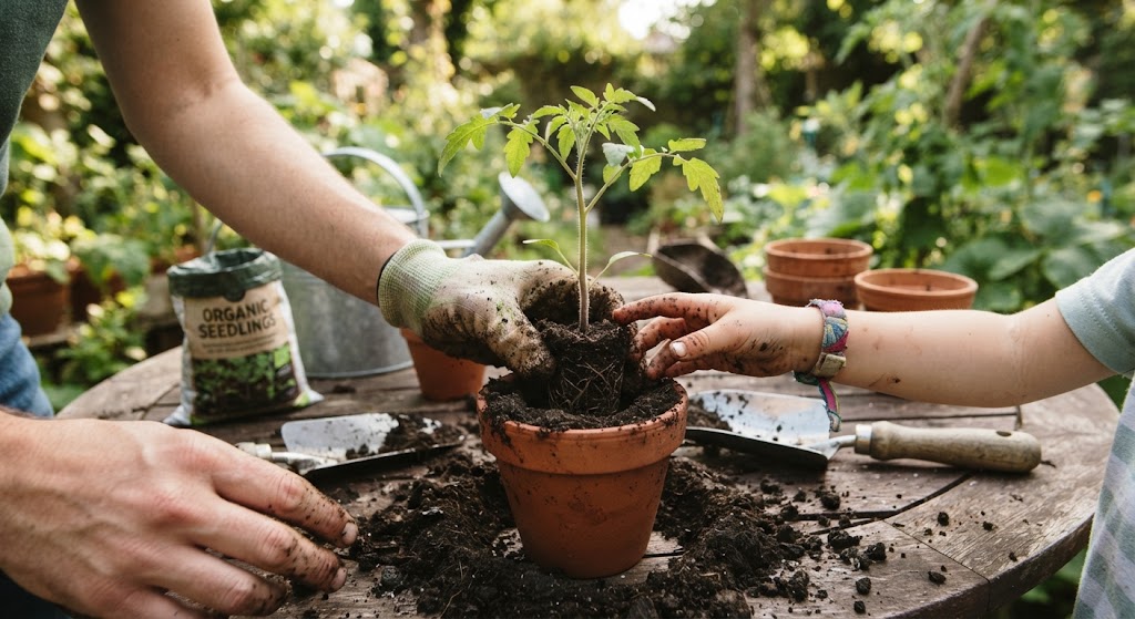 Seedling planting restoration
